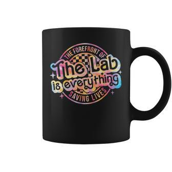 Retro The Lab Is Everything Lab Week 2024 Tie Dye Coffee Mug - Seseable