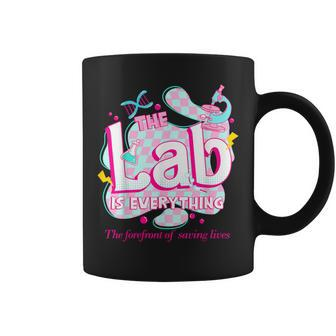 Retro Lab Week 2024 Medical Lab Tech Team Patient Care Tech Coffee Mug - Monsterry CA