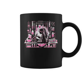 Retro Lab Week 2024 Phlebotomy Pink Girl Lab Week 2024 Coffee Mug - Monsterry DE