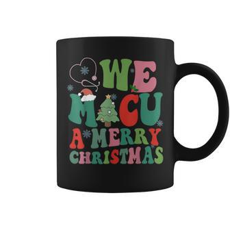 Retro We Micu A Merry Christmas Medical Icu Rn Aide Tech Coffee Mug | Mazezy