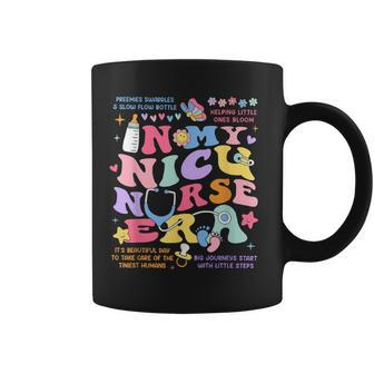 Retro In My Nicu Nurse Era Neonatal Icu Nurse Graduation Coffee Mug - Seseable
