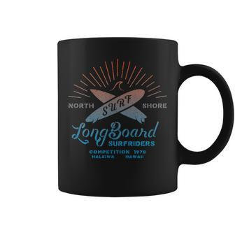 Retro North Shore Longboard Surf 1978 Coffee Mug - Monsterry AU