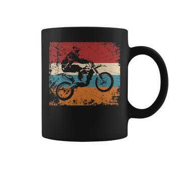 Retro Off Road Motorcycle Motocross Enduro Coffee Mug | Mazezy