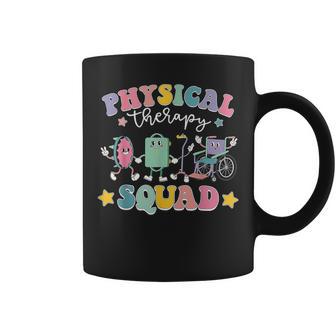 Retro Physical Therapy Pt Squad Pediatric Physical Therapist Coffee Mug - Thegiftio UK