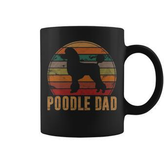 Retro Poodle Dad Dog Owner Pet Poodle Father Coffee Mug | Mazezy DE