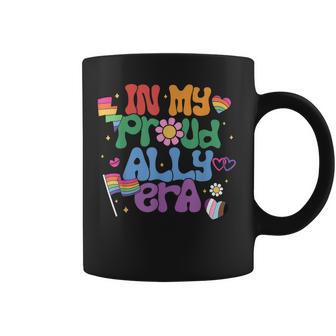 Retro In My Proud Ally Era Pride Ally You Are Safe With Me Coffee Mug - Monsterry CA