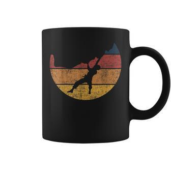 Retro Rock Climbing Vintage Climber Coffee Mug - Monsterry