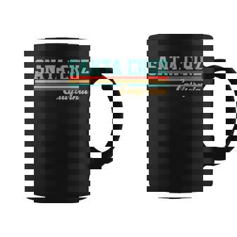 Retro Santa Cruz California Camiseta Taza de café - Regaloses