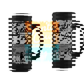 Retro Santa Cruz California Surfista Clásico De Santa Cruz Sin Mangas Taza de café - Regaloses
