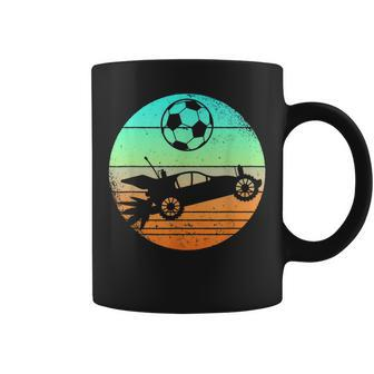 Retro Style Rocket Rc Soccer Car League Gamer Coffee Mug | Crazezy DE