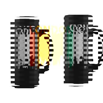 Retro Sunset Stripes London England Uk Vintage London Coffee Mug - Thegiftio UK