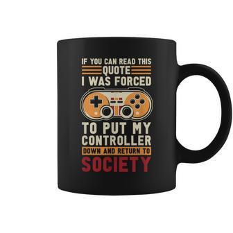 Retro Video Games Gaming Vintage Controller Gamer Coffee Mug - Monsterry