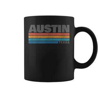 Retro Vintage Austin Texas Coffee Mug - Monsterry AU