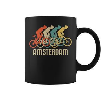 Retro Vintage Bike Amsterdam T Coffee Mug - Monsterry AU