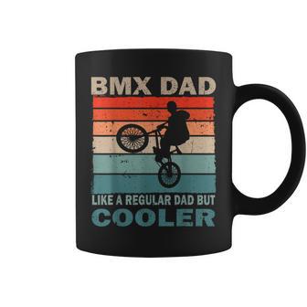 Retro Vintage Bike Cycling Dad Bmx Player & Fan Father's Day Coffee Mug - Monsterry DE