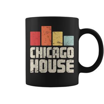 Retro Vintage Chicago House Coffee Mug - Monsterry DE