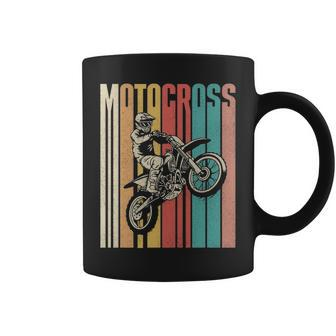 Retro Vintage Dirt Bike Mx Bike Rider Motocross Coffee Mug | Mazezy