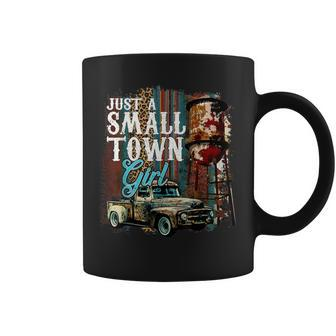 Retro Vintage Just A Small Town Girl Coffee Mug | Crazezy AU