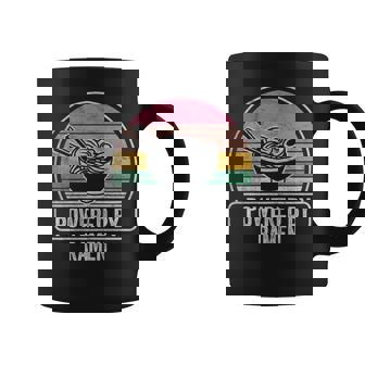 Retro Vintage Powered By Ramen Ramen Lover Coffee Mug - Thegiftio