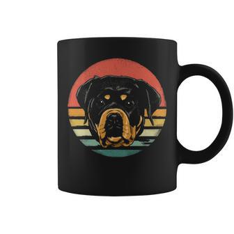 Retro Vintage Rottweiler Dog Breed Lover Coffee Mug | Mazezy