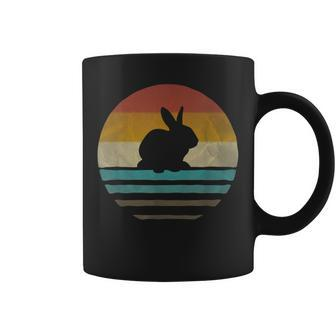 Retro Vintage Sunset Bunny Rabbit Animal Lover Coffee Mug | Crazezy DE