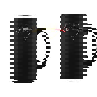 Retro Vu Meter Hi-Fi Vintage Stereo Music Lover Taza de café - Regaloses