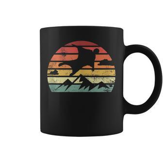 Retro Wingsuit Flying Base Jumping Coffee Mug - Monsterry DE