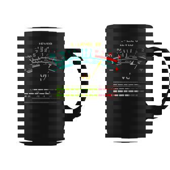 Retrou Meterintage Hi-Fi Audio Stereo Music Sound Taza de café - Regaloses