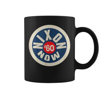 Richard Nixon Now Political Campaign 1960 Coffee Mug - Monsterry AU
