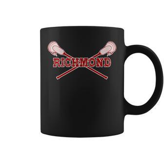 Richmond Lacrosse Lax Sticks Coffee Mug - Monsterry