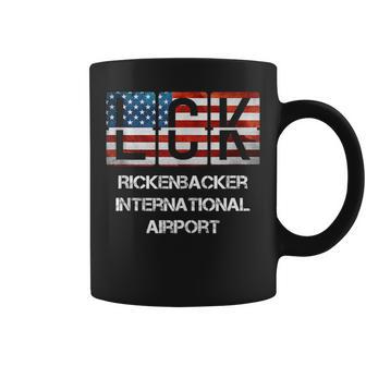 Rickenbacker International Airport Lck Iata Icao Coffee Mug - Monsterry UK