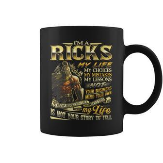 Ricks Family Name Ricks Last Name Team Coffee Mug - Seseable