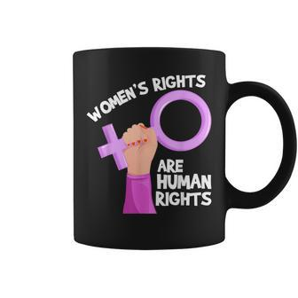 Rights Are Human Rights Feminist Cool Women Coffee Mug - Monsterry AU