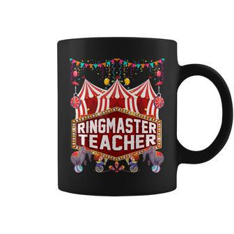 Ringmaster Teacher Circus Carnival Birthday Party Coffee Mug | Mazezy
