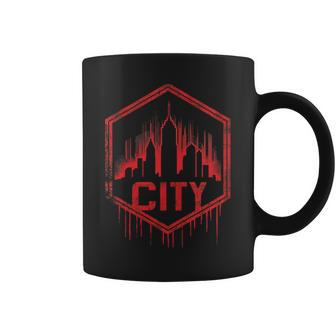 Rip City Grit 90S Grunge Urbandecay Vintage Men's Coffee Mug - Monsterry