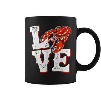 River Cajun Crawfish Crayfish Crab Boils Ditch Bugs Coffee Mug - Seseable