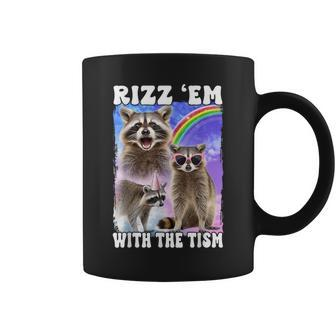 Rizz 'Em With The 'Tism Rizzler Ohio Rizz Coffee Mug - Monsterry AU