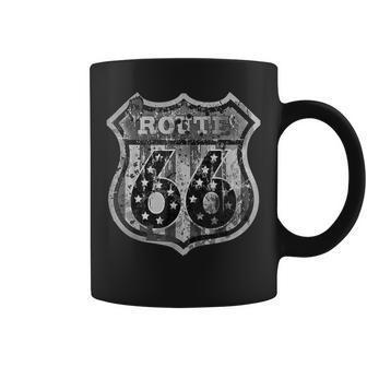 Road Rout 66 Vintage Retro Sign T Truck Biker Usa Coffee Mug - Seseable