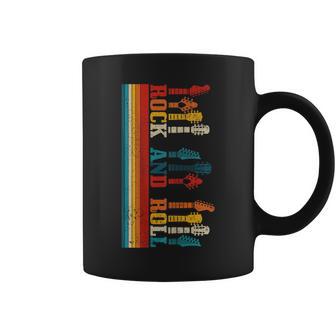 Rock & Roll Guitar Vintage Guitar Coffee Mug - Monsterry