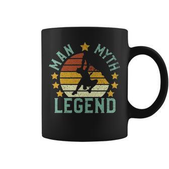 Rock Climbing Man Myth Legend Vintage Mountain Climber Gif Coffee Mug | Mazezy