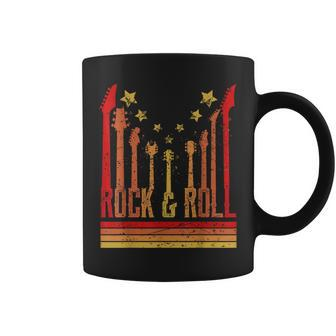 Rock And Roll Guitar Lover Vintage Rockers Coffee Mug - Monsterry CA