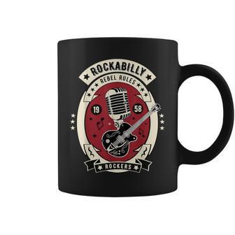 Rockabilly Clothing For Retro 50S Rocker Coffee Mug - Monsterry