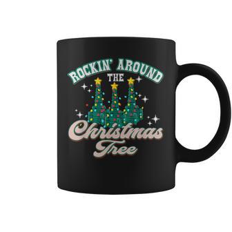 Rocking Around Christmas Tree Xmas Respiratory Therapist Coffee Mug - Monsterry CA