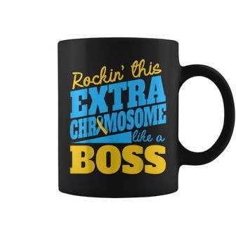 Rocking This Extra Chromosome Like A Boss Down Syndrome Day Coffee Mug | Crazezy AU