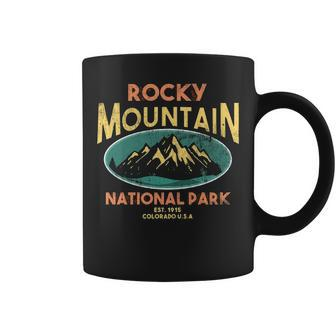 Rocky Mountain National Park Bear Hiking Coffee Mug | Mazezy