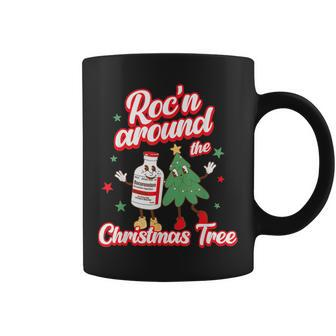 Roc'n Around The Christmas Tree Er Ed Rn Pacu Icu Nurse Xmas Coffee Mug - Monsterry CA