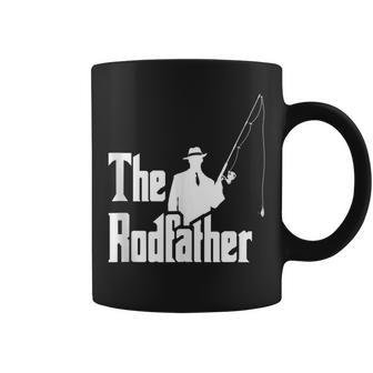The Rodfather Fishing For Fisherman Coffee Mug | Crazezy