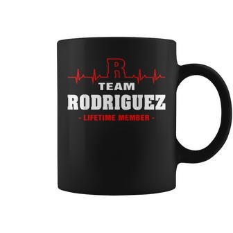 Rodriguez Surname Family Name Team Rodriguez Lifetime Member Coffee Mug - Seseable
