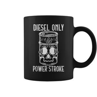 Roll Coal Diesel Truck Rolling Coal Turbo Power Stroke Coffee Mug - Monsterry CA