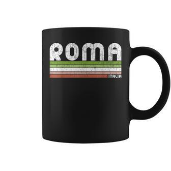 Roma Italia Retro Rome Italy Coffee Mug - Monsterry CA